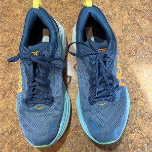 Hoka Men's Blue  Bondi 8
